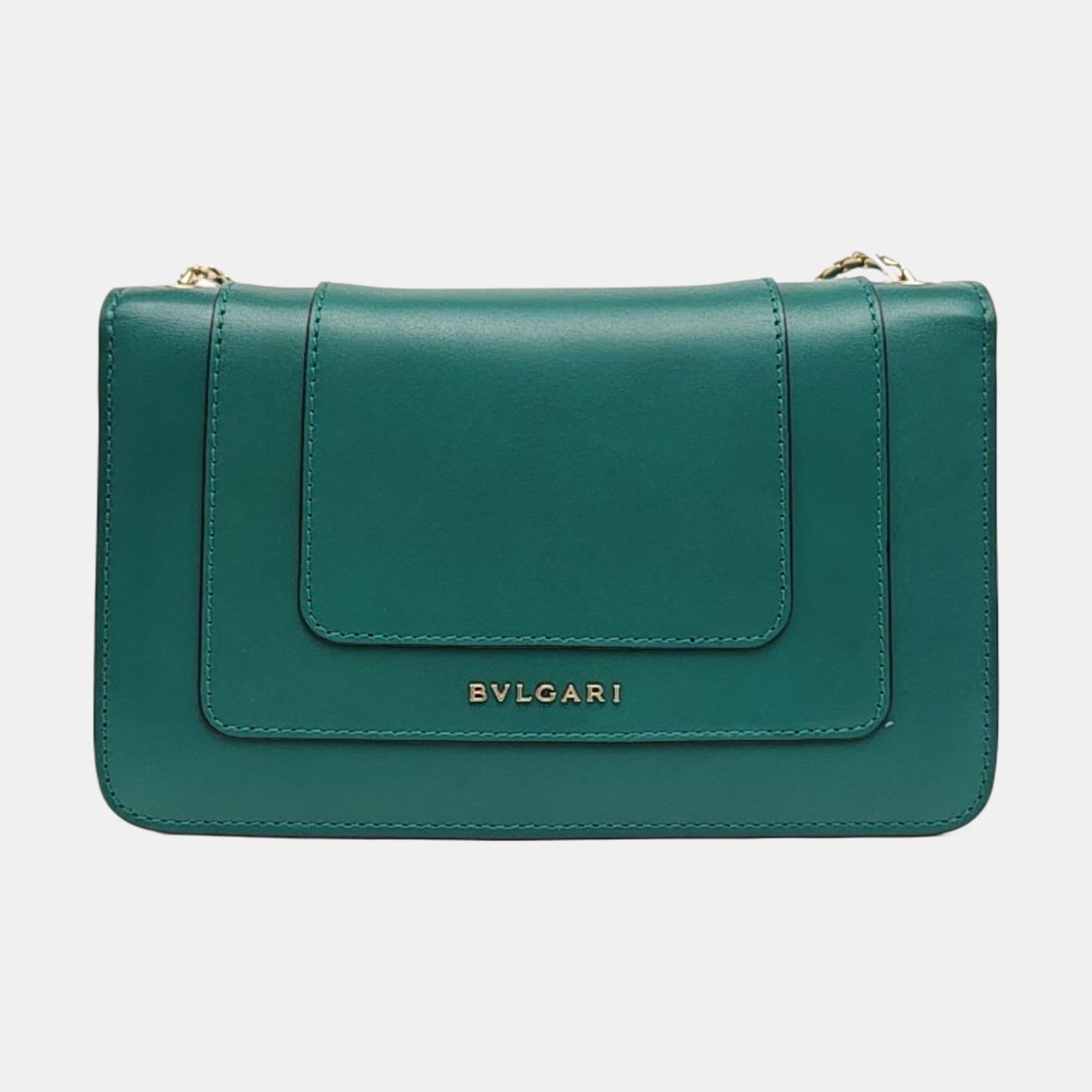 SERPENTI FOREVER Small Calfskin Green