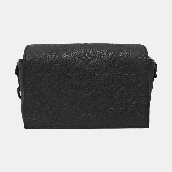 SOFT TRUNK Mini Monogram Calfskin Black