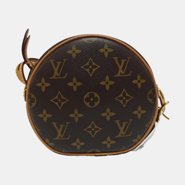 BOITE CHAPEAU PM Monogram Coated Canvas Brown