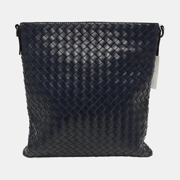 Calfskin Crossbody Bag Blue