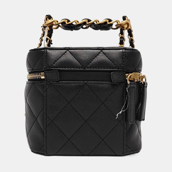 Quilted Calfskin Black