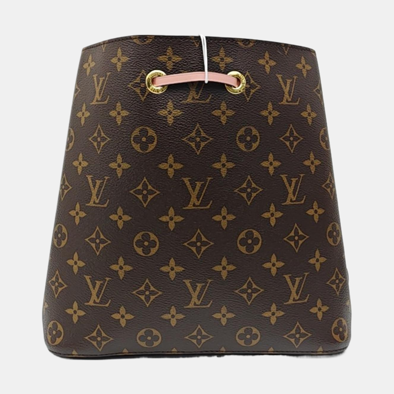 NÉONOÉ MM Monogram Coated Canvas Brown