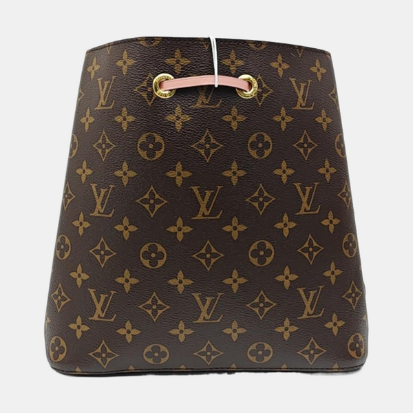NÉONOÉ MM Monogram Coated Canvas Brown