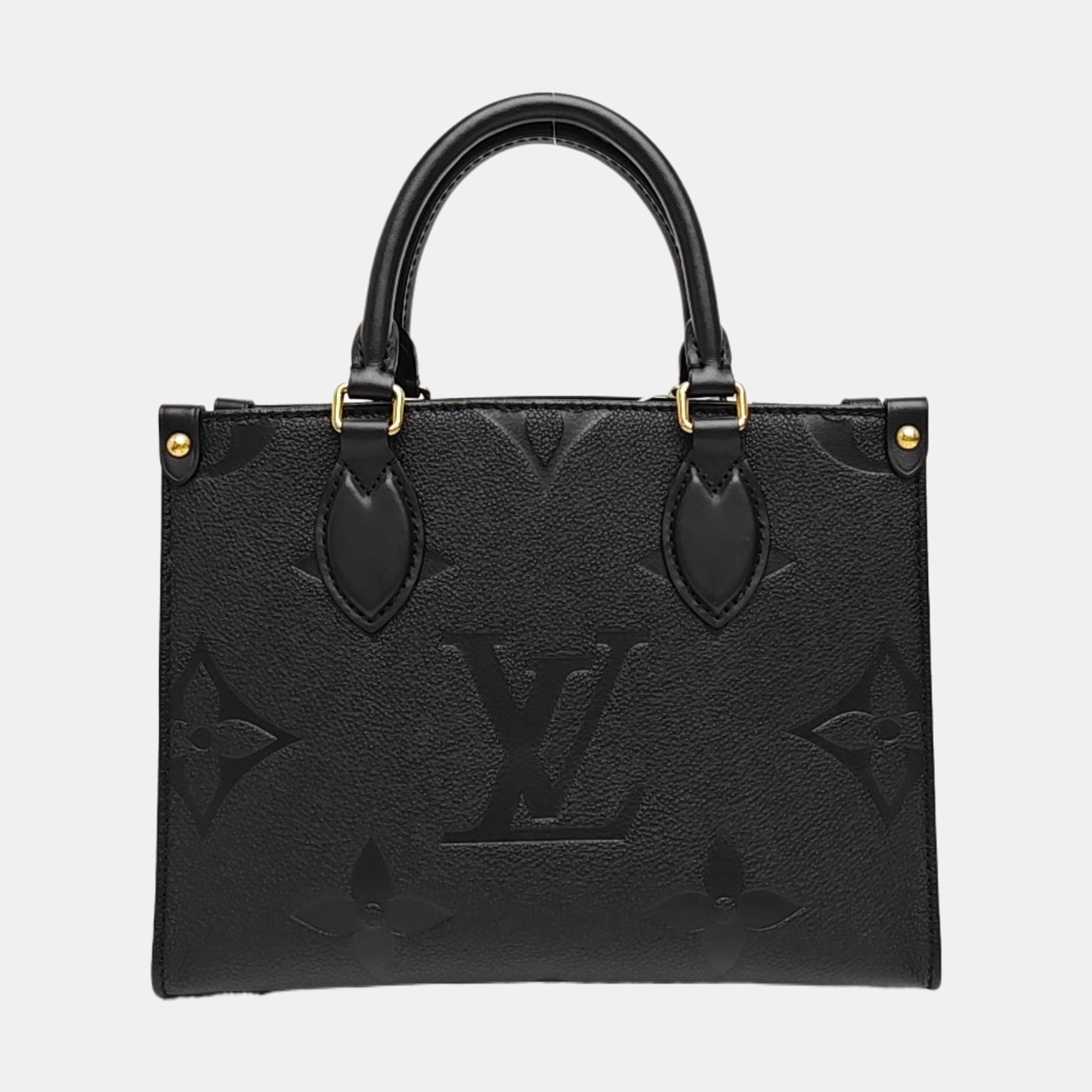 ONTHEGO PM Monogram Calfskin Black