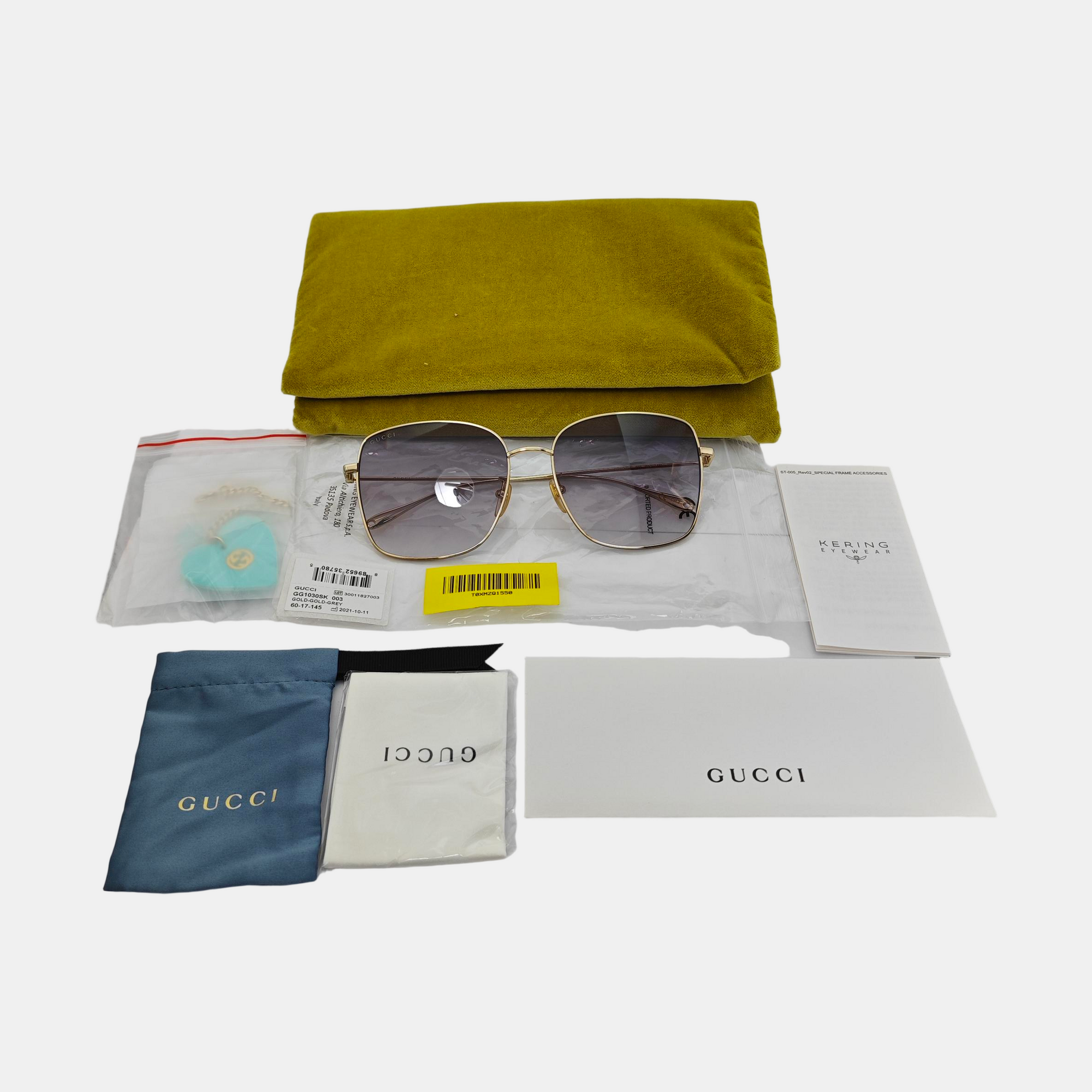 Metal Sunglasses Gray