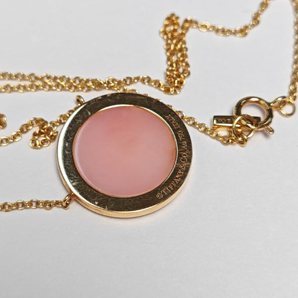 Tiffany T 18k Rose Gold Necklace