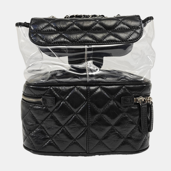 AQUARIUM Quilted Calfskin Black