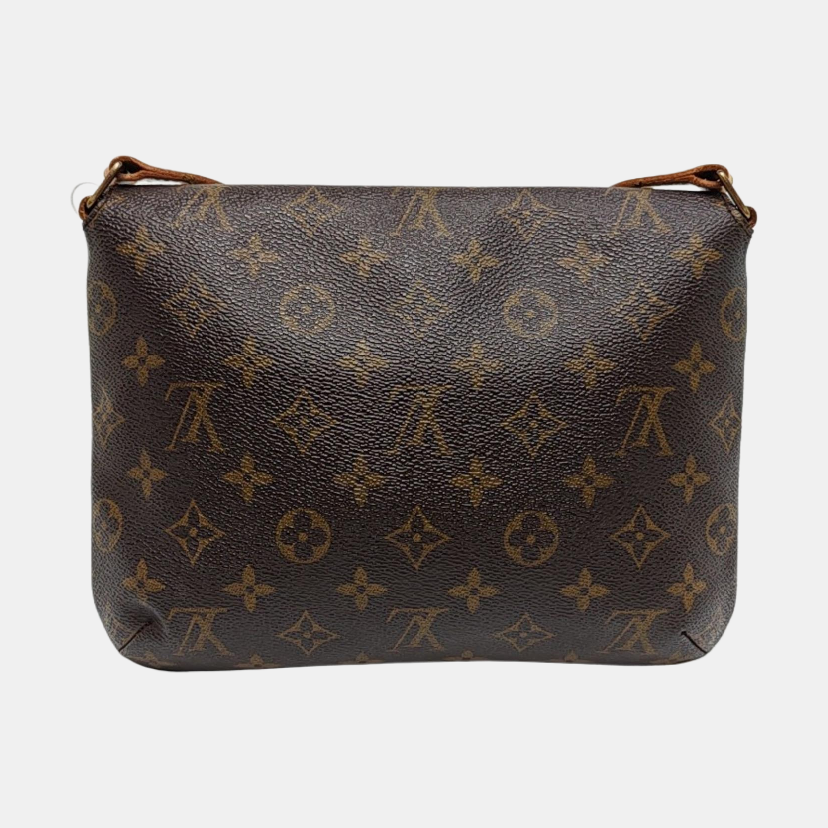 MUSETTE TANGO Monogram Coated Canvas Brown