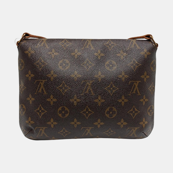 MUSETTE TANGO Monogram Coated Canvas Brown