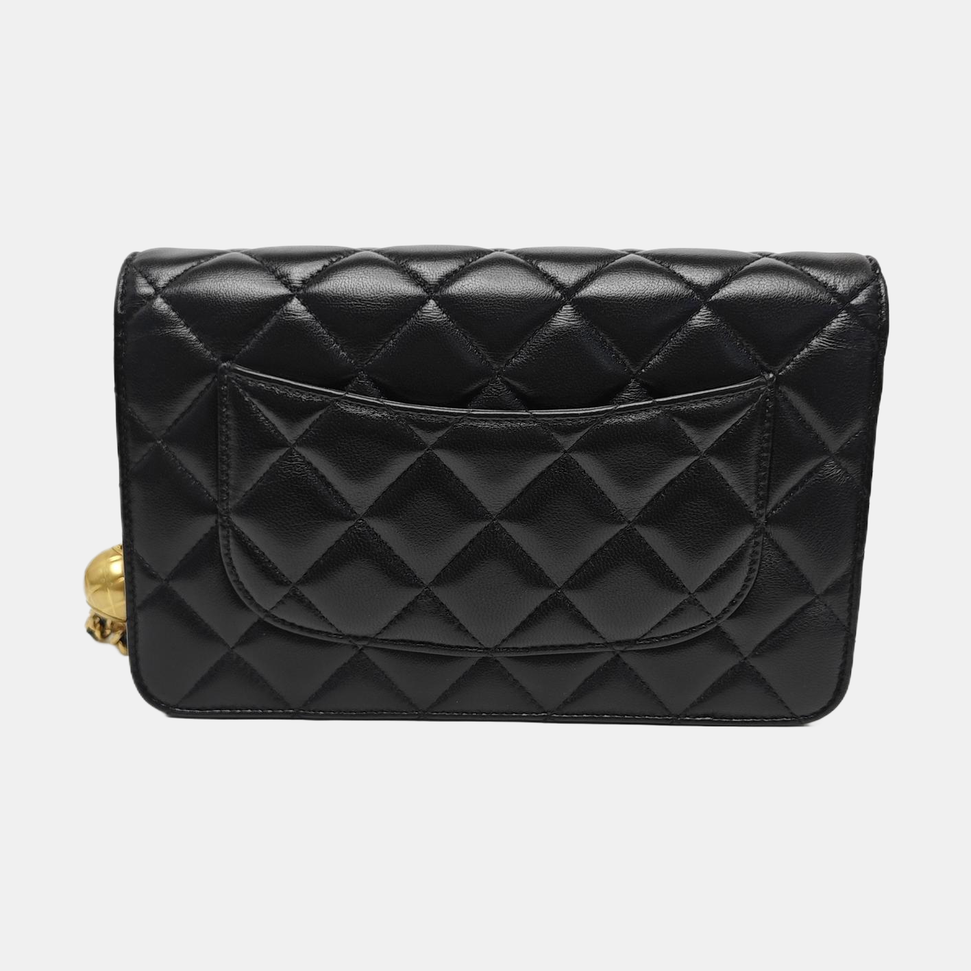 TRENDY CC Quilted Lambskin Black