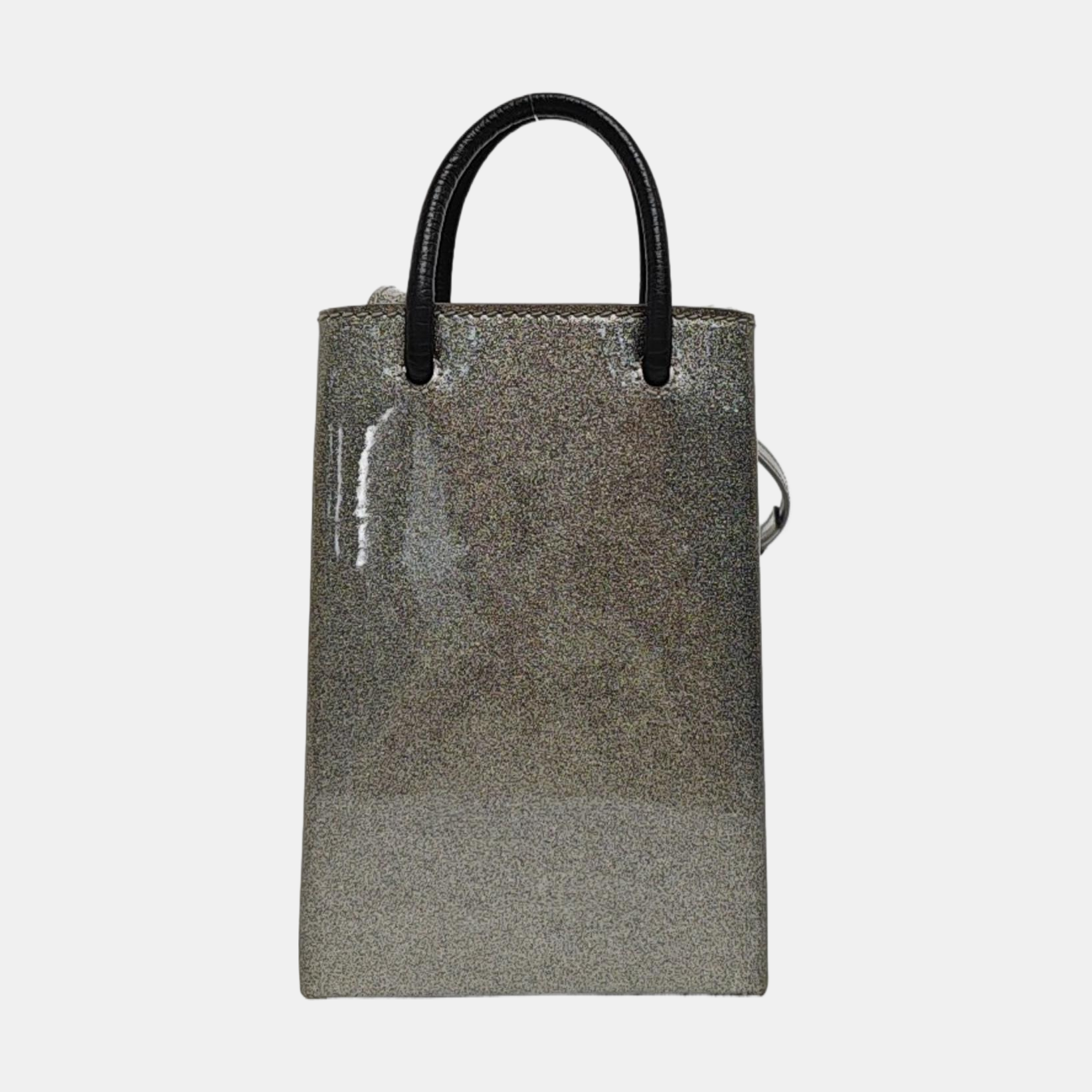 Shopping Bag Mini Special Material Gray