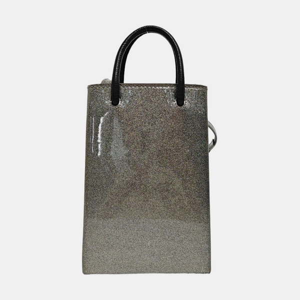 Shopping Bag Mini Special Material Gray