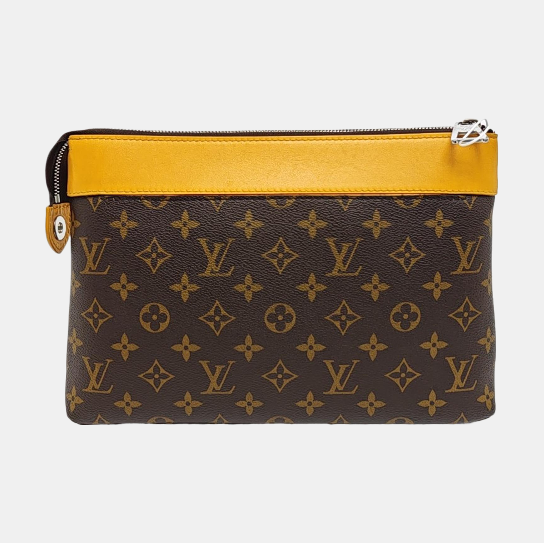 DAILY Monogram Coated Canvas Brown