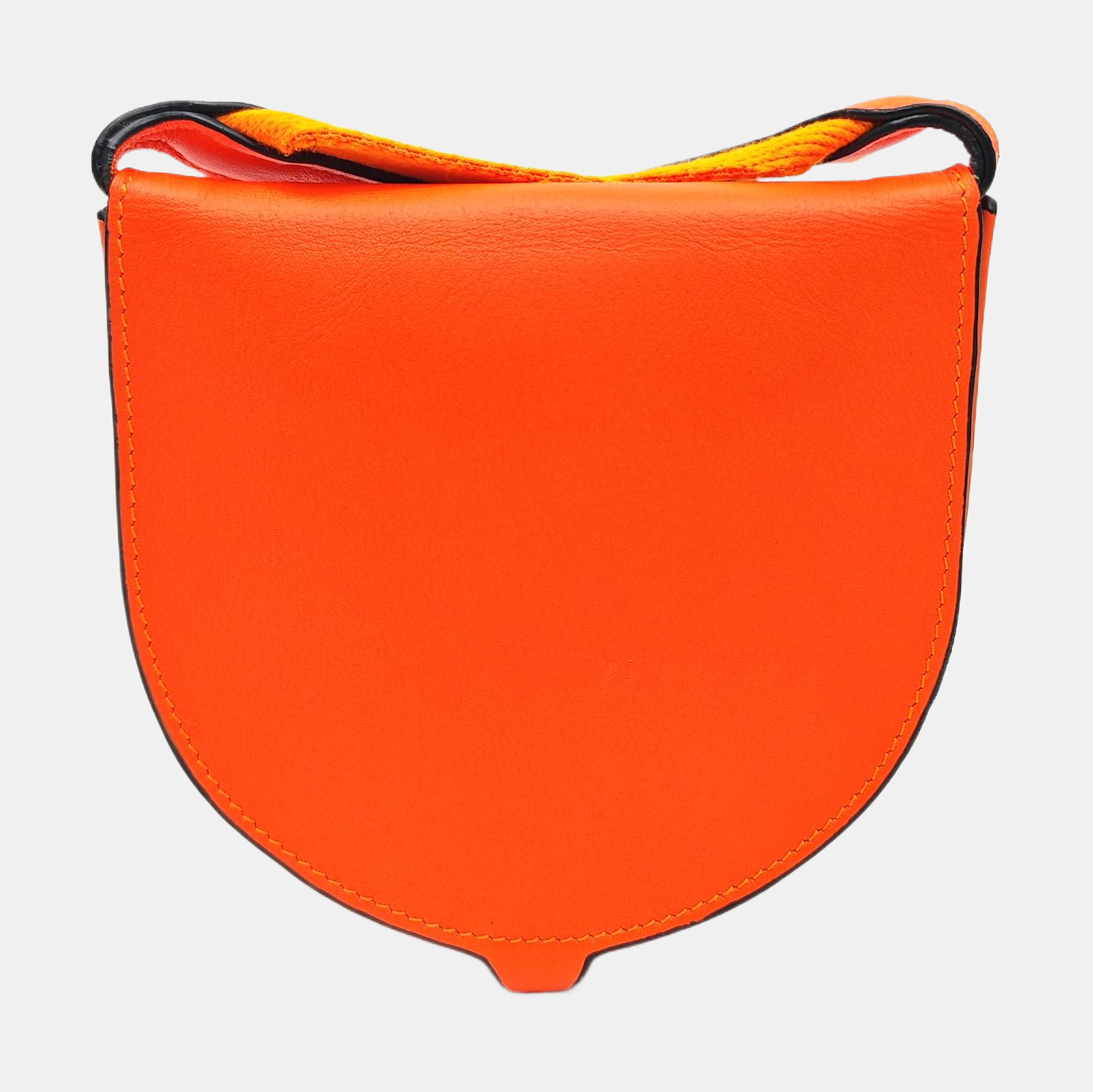 Heel Small Calfskin Orange
