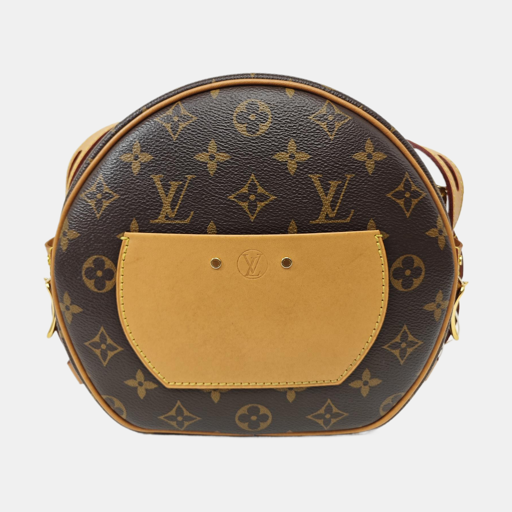 BOITE CHAPEAU MM Monogram Coated Canvas Brown
