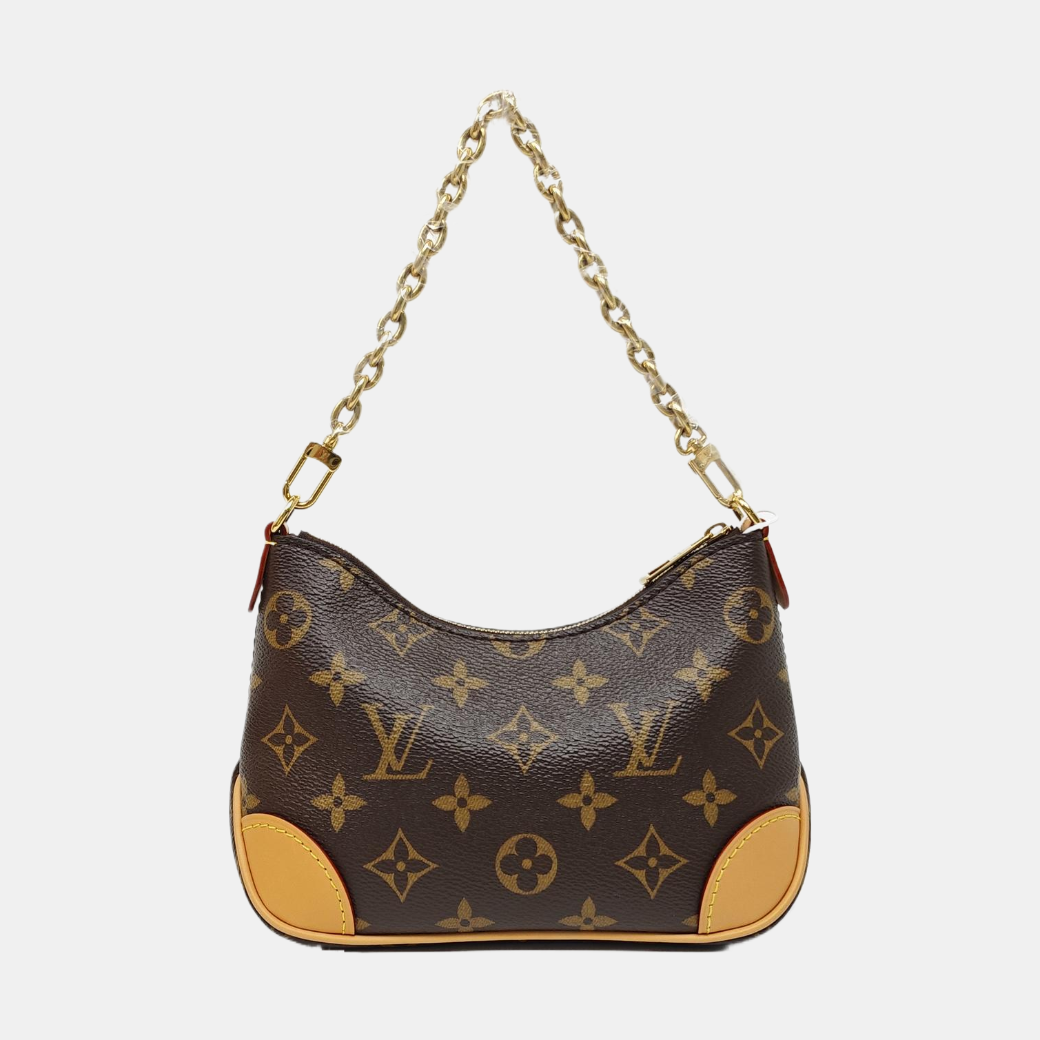 BOULOGNE Nano Monogram Coated Canvas Brown
