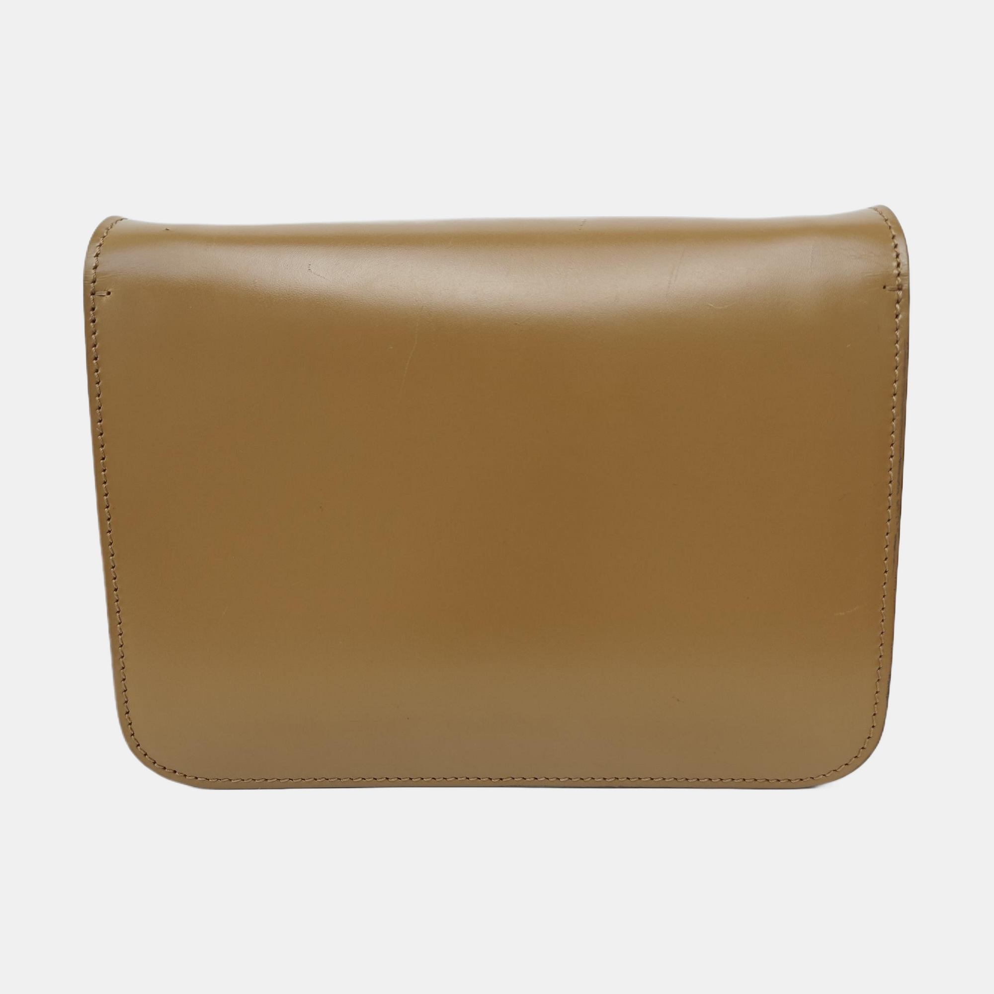 TB Small Calfskin Brown