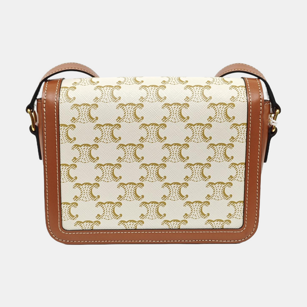 TRIOMPHE Teen Coated Canvas White