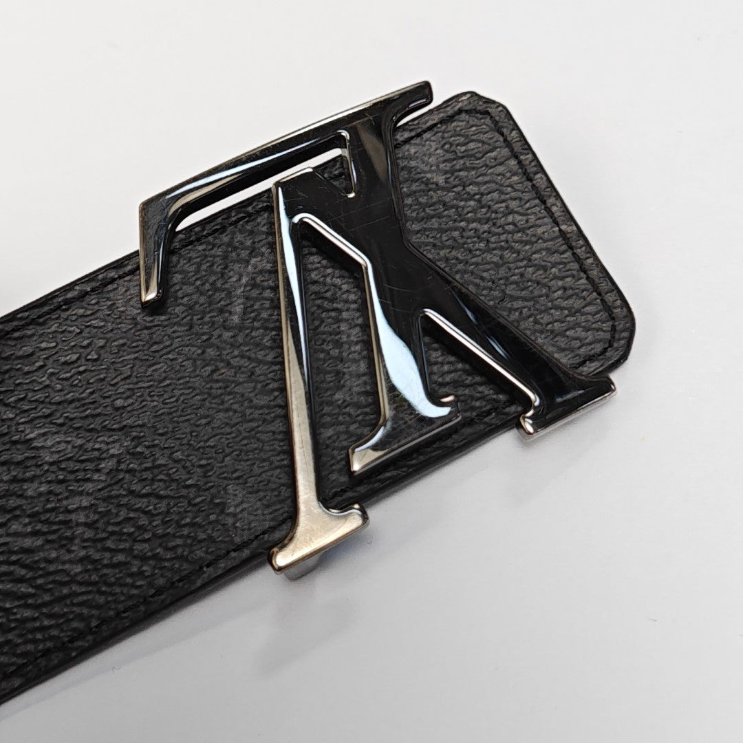 Coated Canvas Belt Black