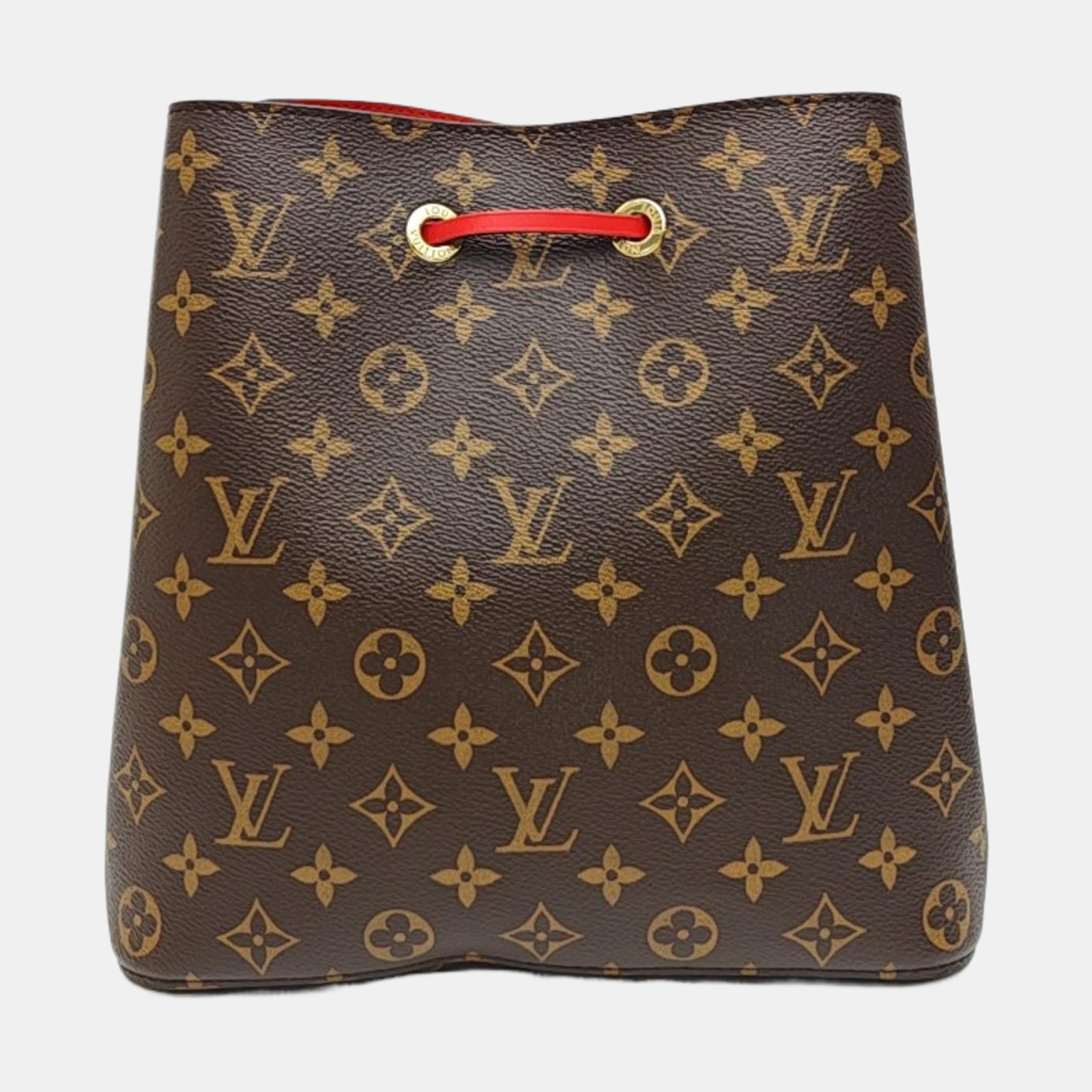 NÉONOÉ MM Monogram Coated Canvas Brown