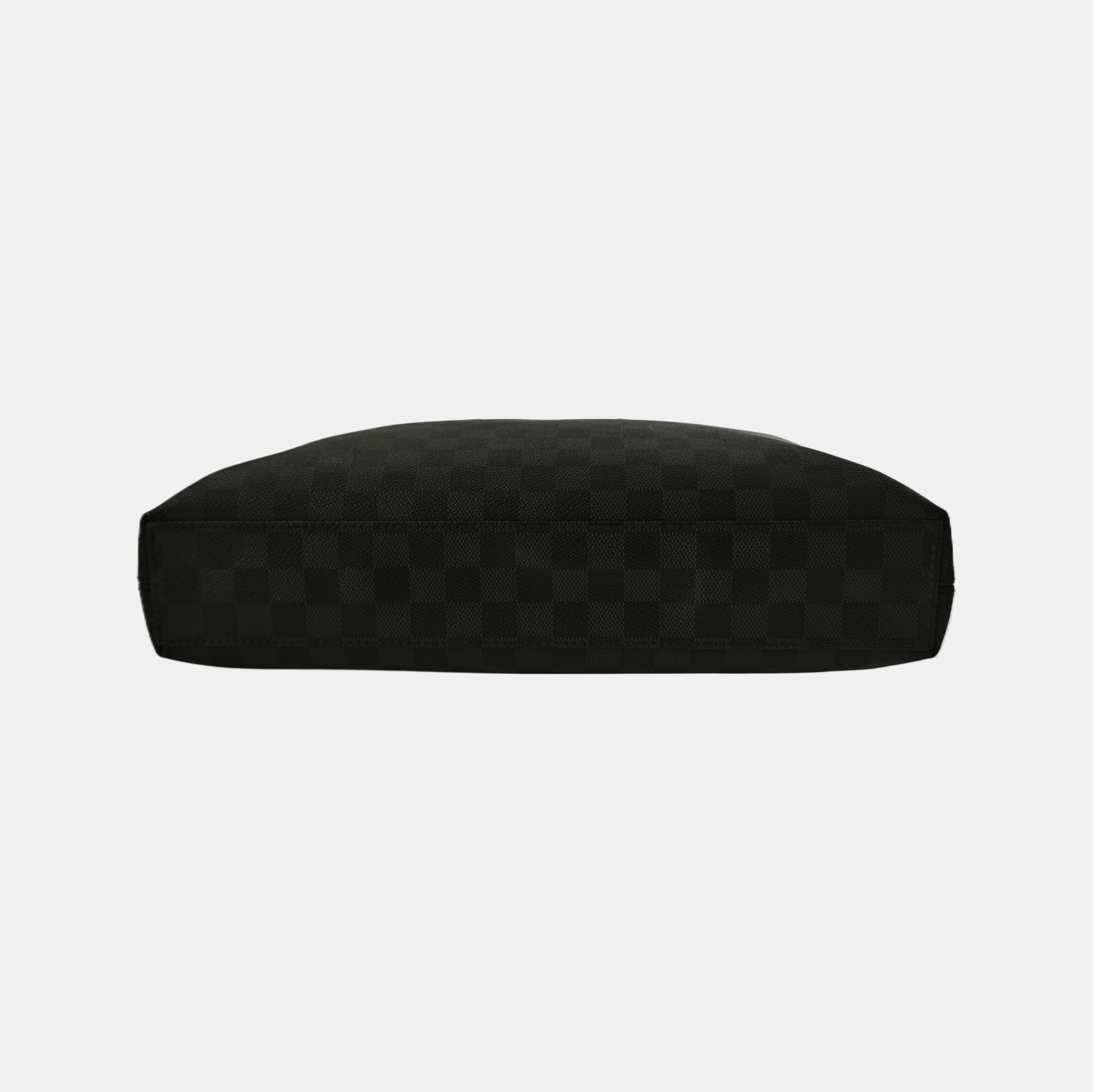 PORTE-DOCUMENTS Damier Graphite Coated Canvas Gray