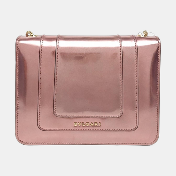 SERPENTI FOREVER Small Patent Leather Pink