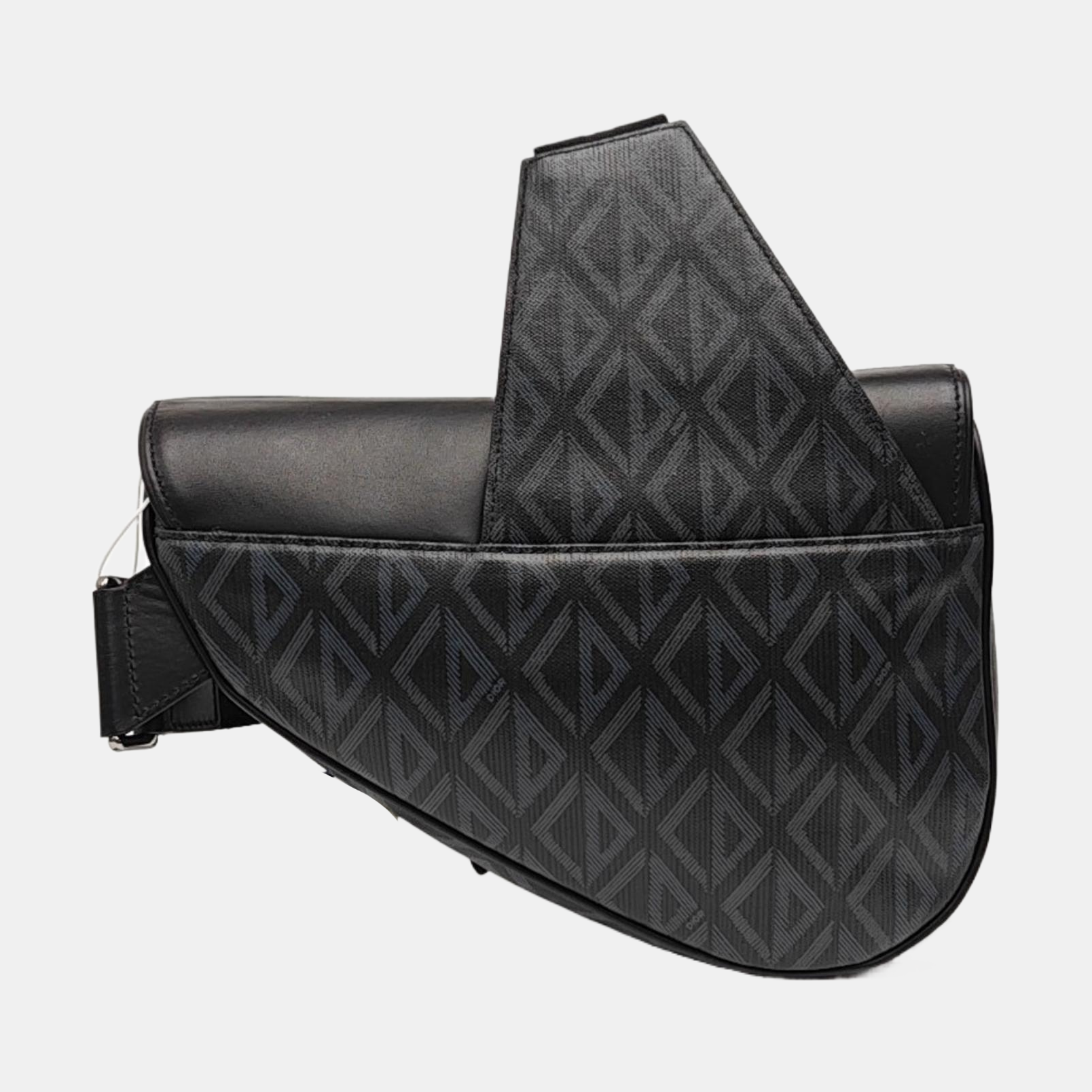 Saddle Medium Canvas Black