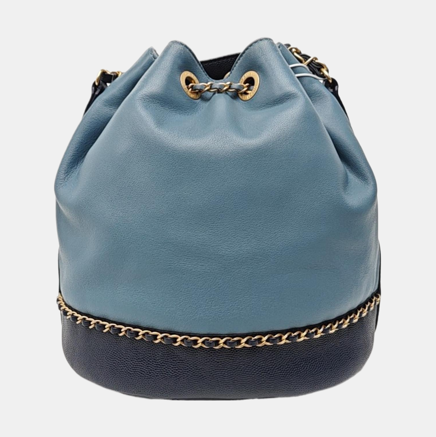 Quilted Lambskin Bucket Bag Multicolor