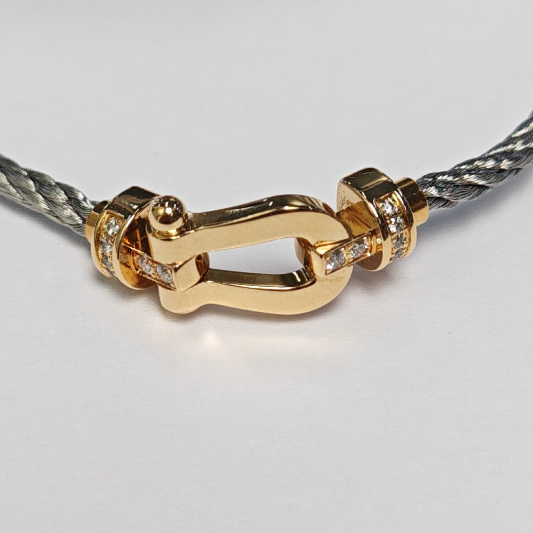 Force 10 Steel Silver Bracelet