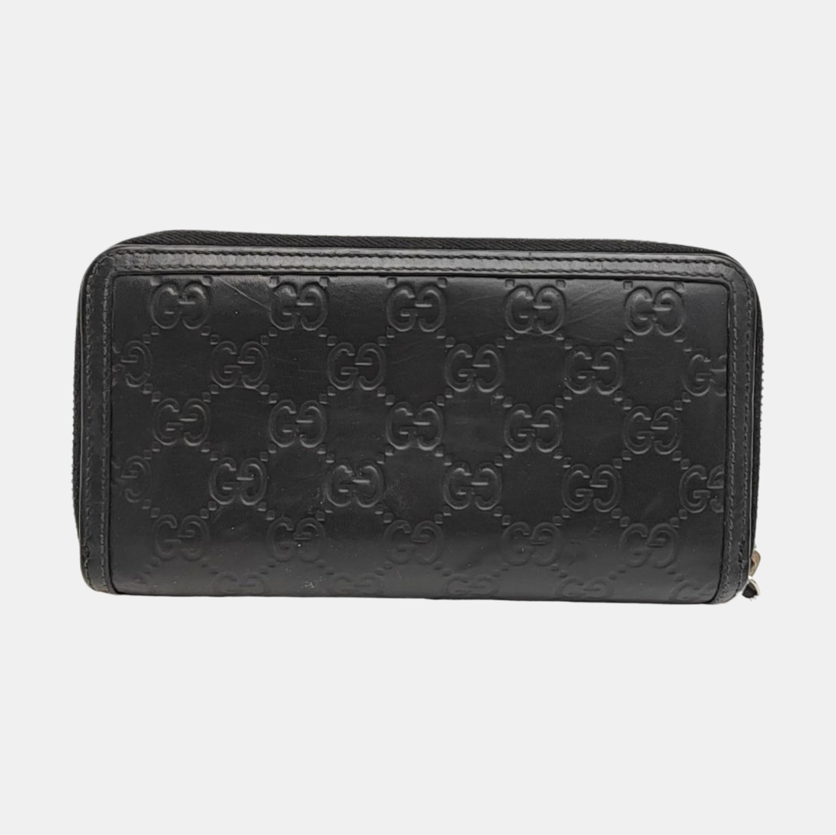 Monogram Calfskin Wallet Black