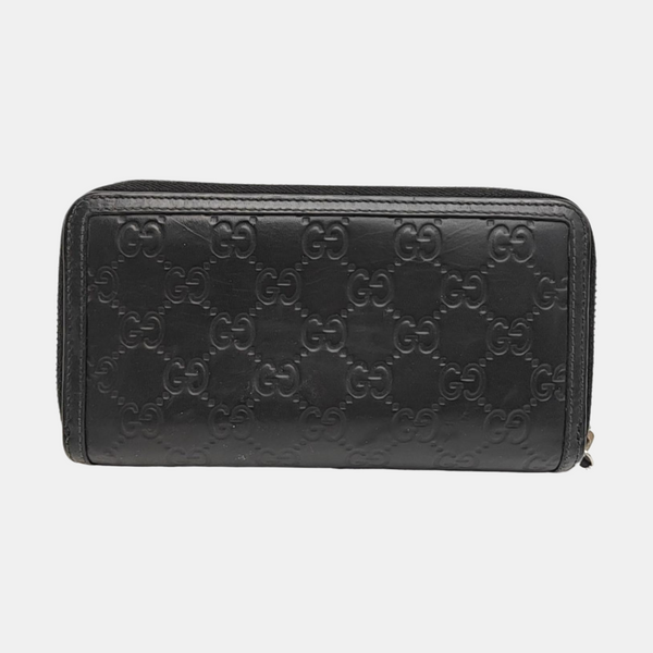 Monogram Calfskin Wallet Black