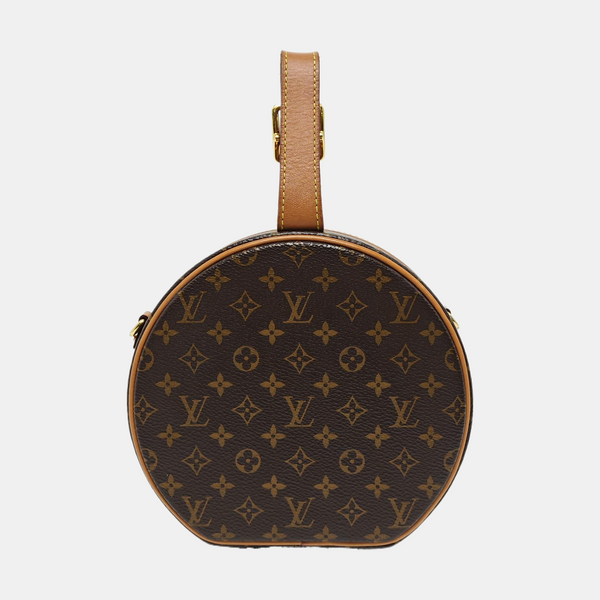BOITE CHAPEAU PM Monogram Coated Canvas Brown