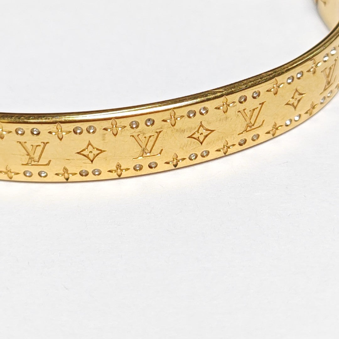 NANOGRAM Metal Gold Bangle