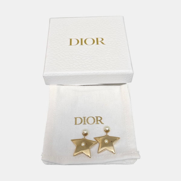 Metal Gold Stud Earrings