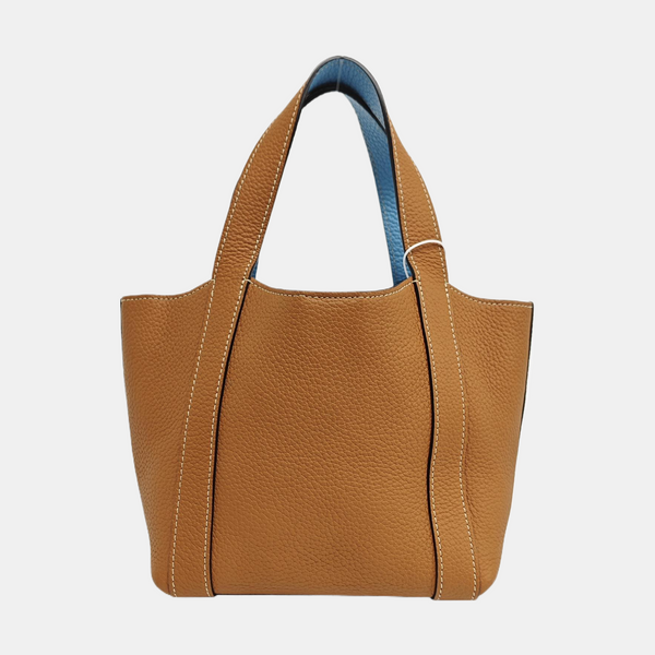 Calfskin Tote Bag Brown