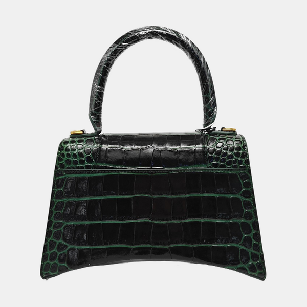 Hourglass S Calfskin Green