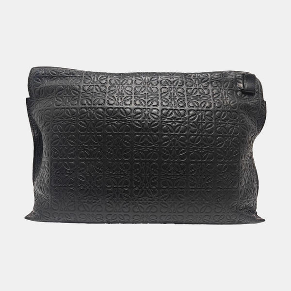 T Pouch Monogram Calfskin Black