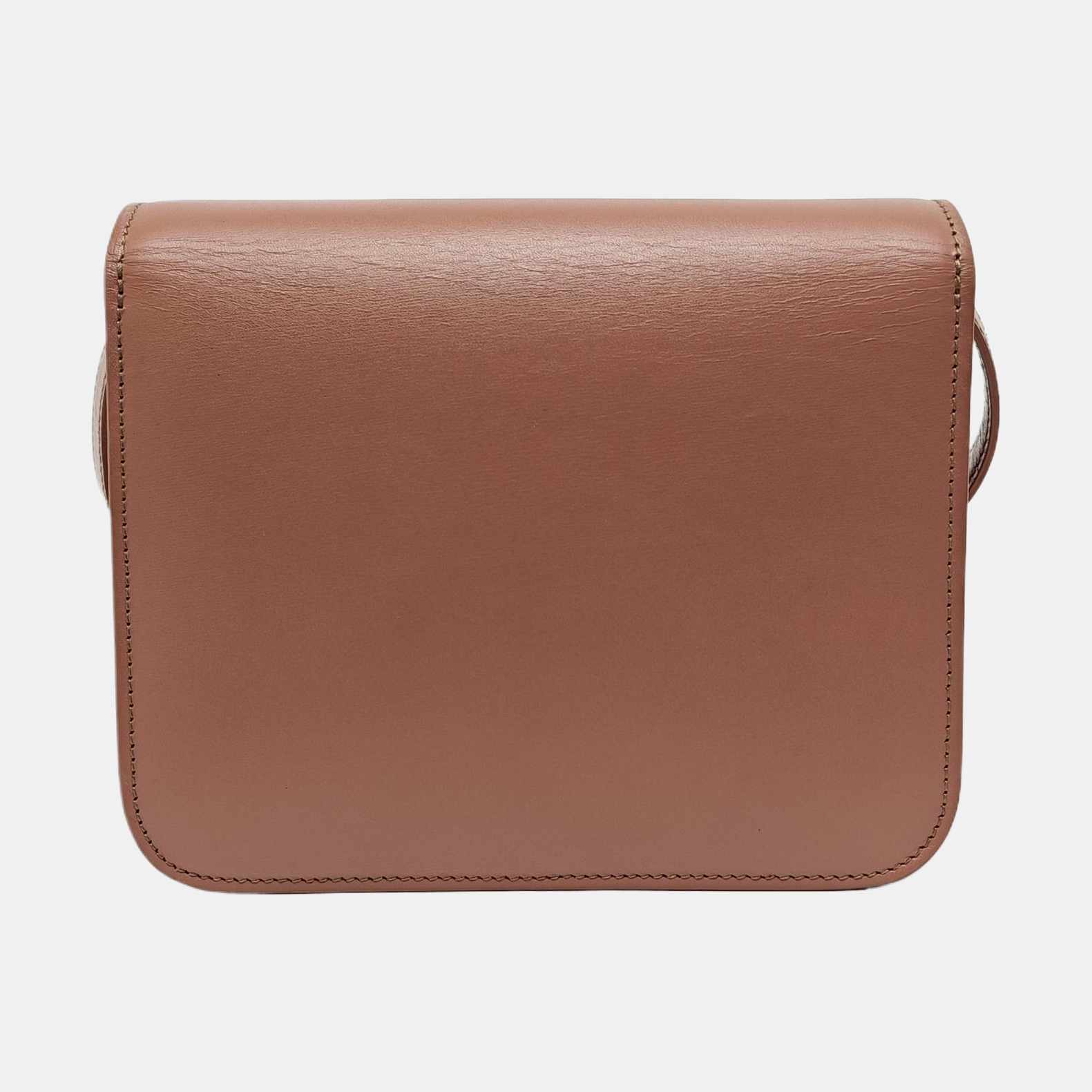 CLASSIC BOX Small Calfskin Beige
