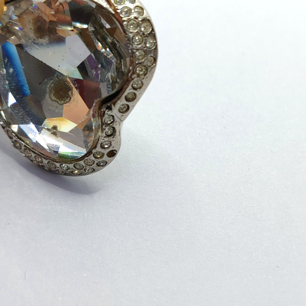 Metal Silver Clip On Earrings
