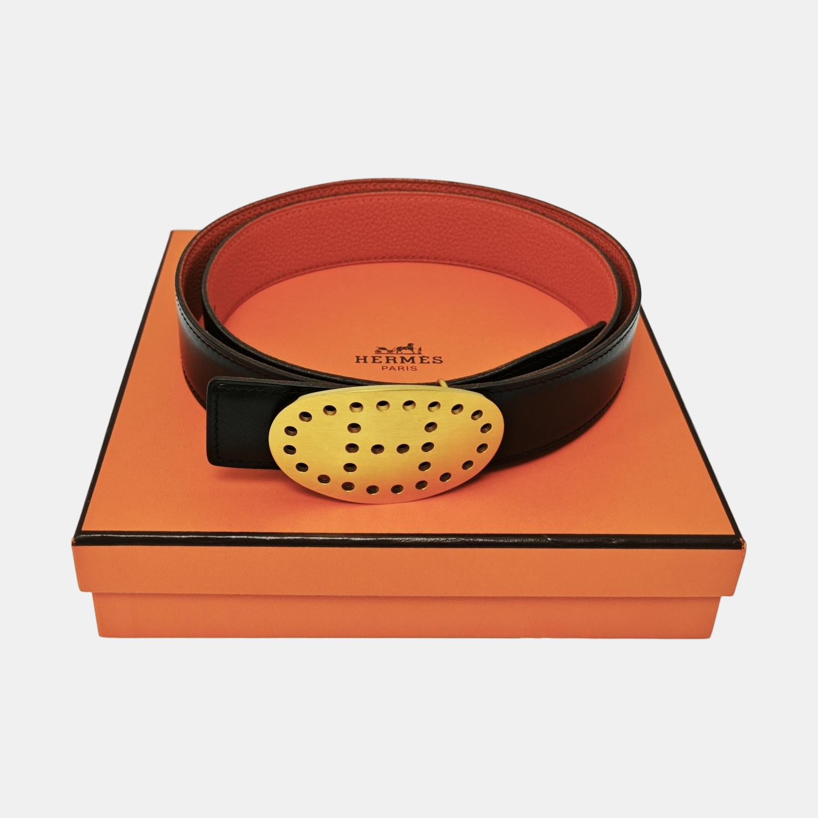Leather Belt Black