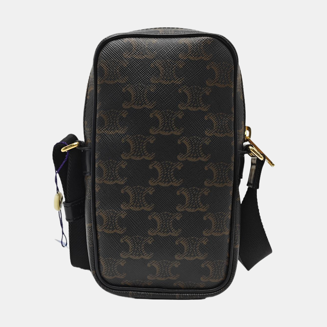 TRIOMPHE CANVAS Mini Coated Canvas Black