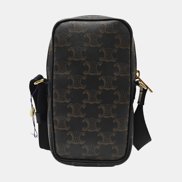 TRIOMPHE CANVAS Mini Coated Canvas Black