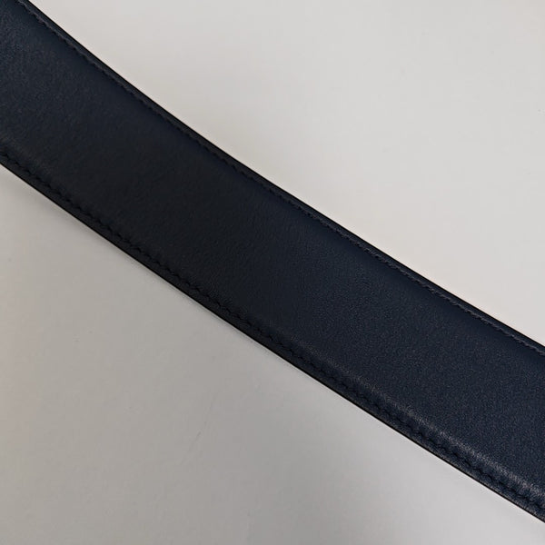 Leather Belt Blue