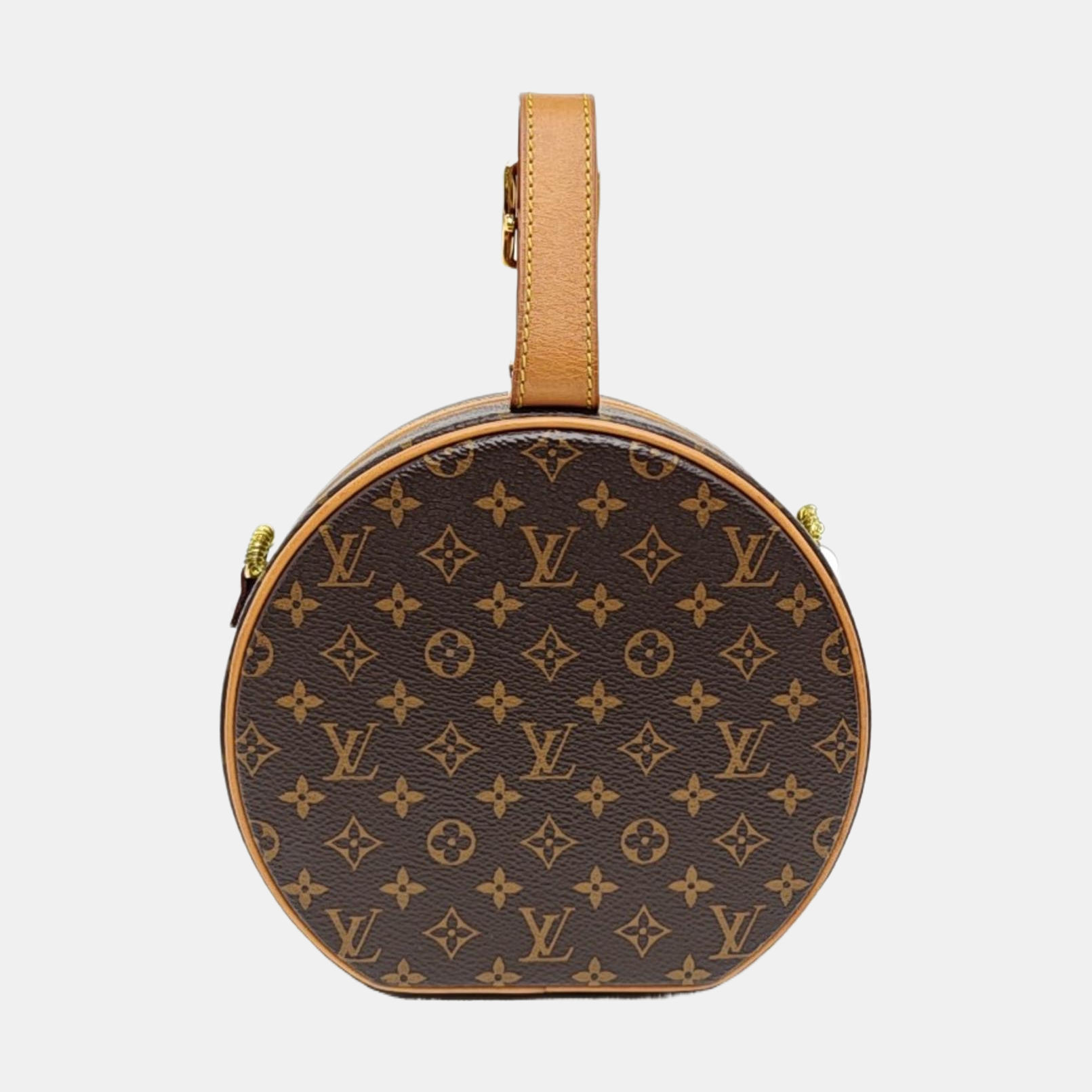 BOITE CHAPEAU PM Monogram Coated Canvas Brown