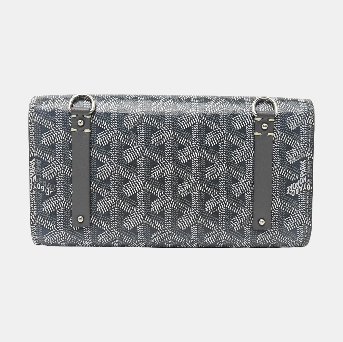 Monte-Carlo Mini Coated Canvas Gray Wallet