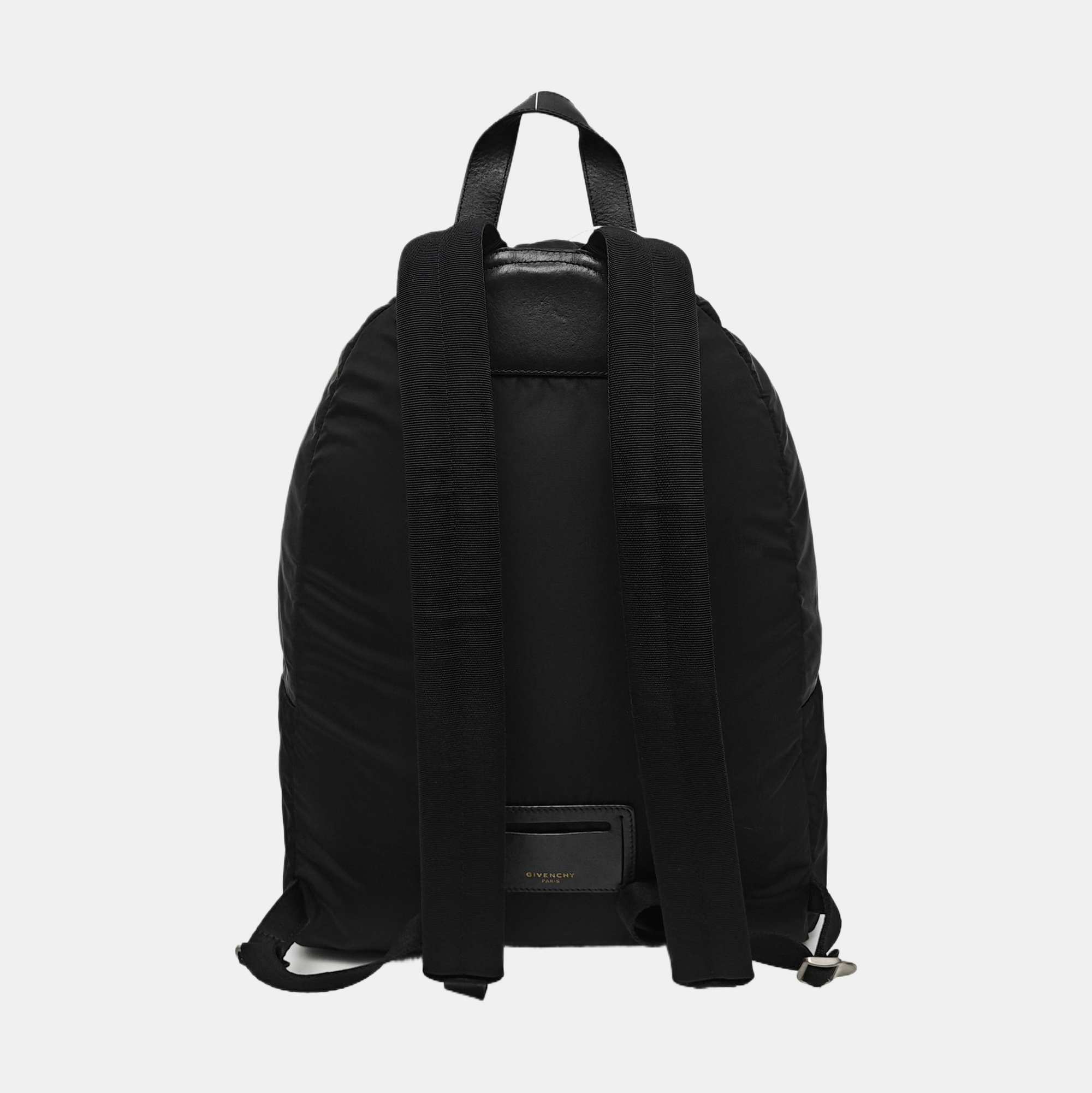 Nylon Backpack Black