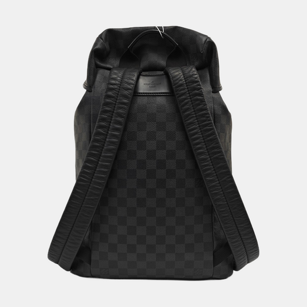CHRISTOPHER Damier Graphite Coated Canvas Gray