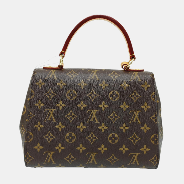 CLUNY Monogram Coated Canvas Brown