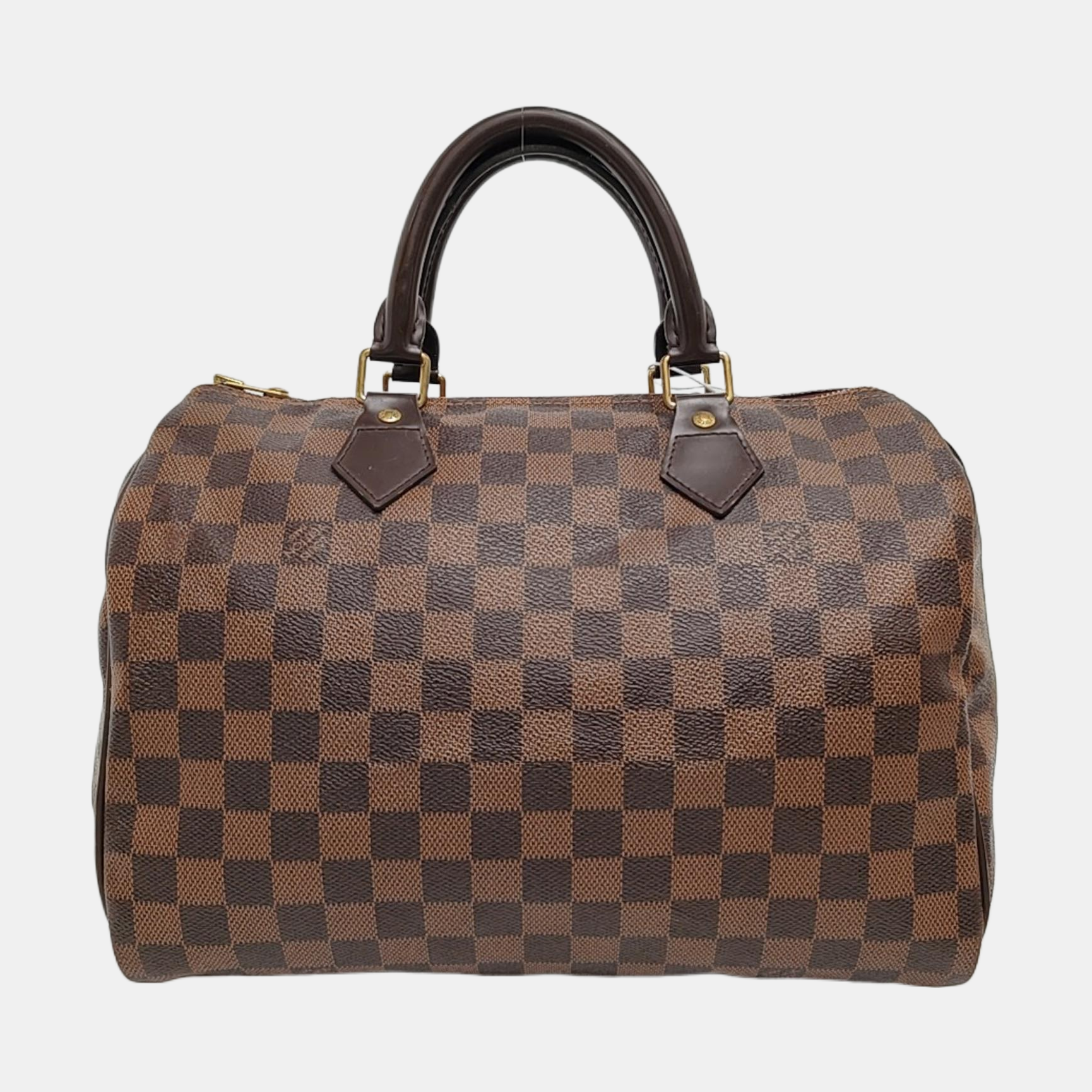 SPEEDY 30 Damier Ebene Coated Canvas Brown