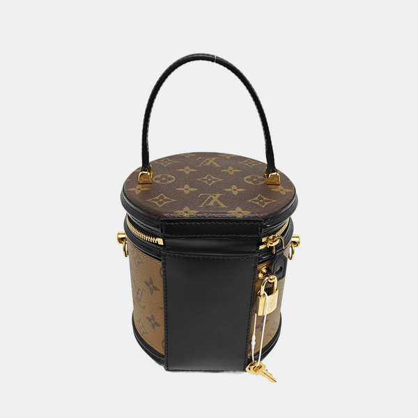 CANNES PM Monogram Coated Canvas Brown